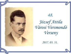 József Attila Városi Versmondó Verseny (2017. 03. 31.)