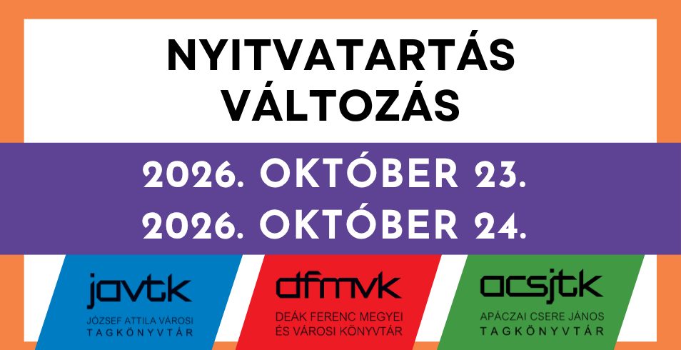 Nyitvatart�s-v�ltoz�s! 2026. okt�ber