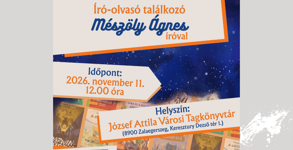 �r�-olvas� tal�lkoz� M�sz�ly �gnes �r�val