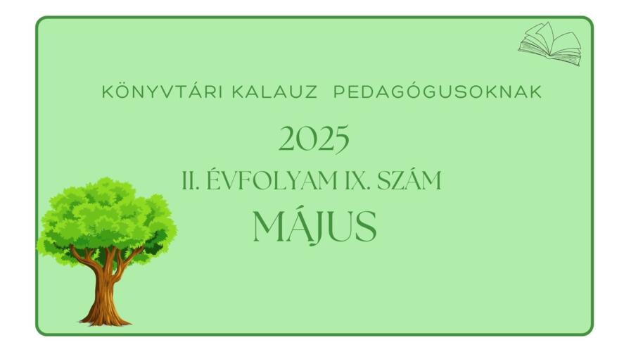 Knyvtri kalauz pedaggusoknak 2025. mjus