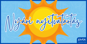 NYRI NYITVATARTS 2025.