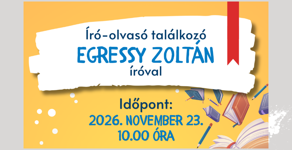 �r�-olvas� tal�lkoz� Egressy Zolt�n �r�val